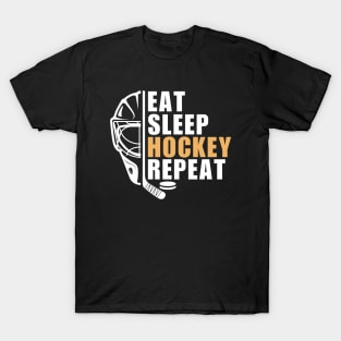 Eat Sleep Hockey Repeat T-Shirt